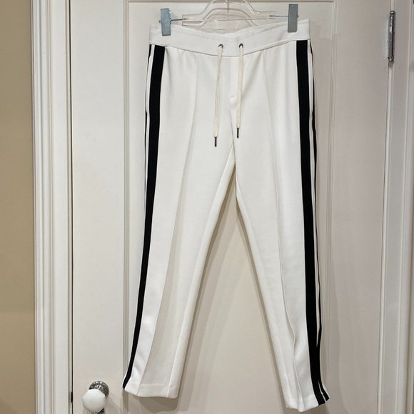 Pam & Gela White Track Pants Size Small - Picture 5 of 8
